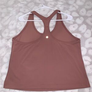 Cool Racerback Short Tank Top size 18 spiced chai